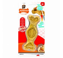 Nylabone игрушка-косточка для лакомств экстра-жесткая, с ароматом арахисовой пасты 155 г