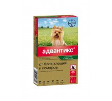 Elanco адвантикс для собак до 4 кг 1 ? 0,4мл