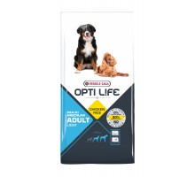 Корм Opti Life (Versele-Laga) для собак с курицей и рисом, контроль веса 12,5 кг