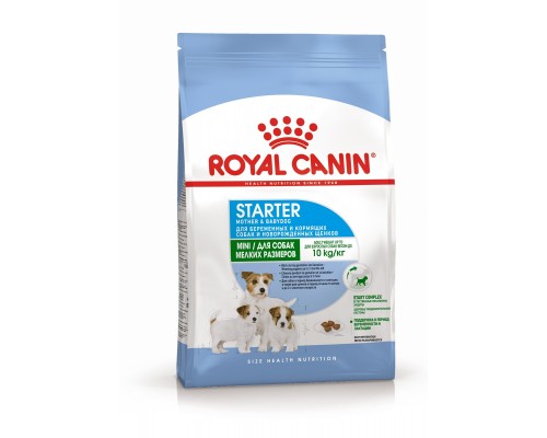 Корм Royal Canin для щенков малых пород с 3 недель до 2 месяцев, беременных и кормящих собак, 