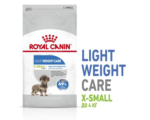 Корм Royal Canin для взрослых и стареющих собак малых пород (до 4 кг), склонных к набору лишнего веса 500 г