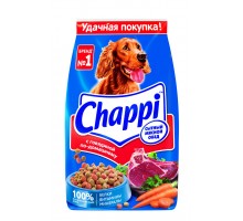 Корм Chappi сухой для собак «Сытный мясной обед. С говядиной по-домашнему» 15 кг