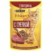 Friskies влажный корм для взрослых кошек, с говядиной и гречкой в подливе