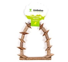 Zoobaloo игрушка для птиц качели из брусочков средняя, 23х15 см 550 г