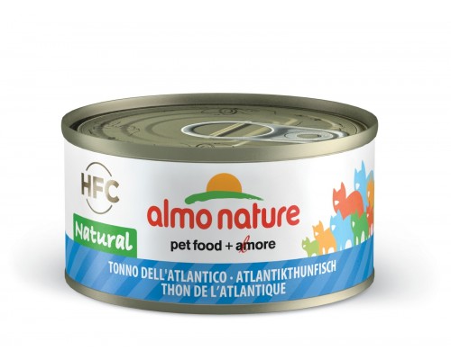 Almo Nature (консервы) консервы для кошек с атлантическим тунцом, 75% мяса