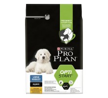 Корм Purina Pro Plan для щенков крупных пород с мощным телосложением, с высоким содержанием курицы 12 кг