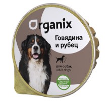 Organix мясное суфле c говядиной и рубцом для собак 125 г