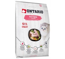 Корм Ontario для котят, с курицей 2 кг