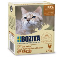 Bozita кусочки в желе для кошек, с курицей