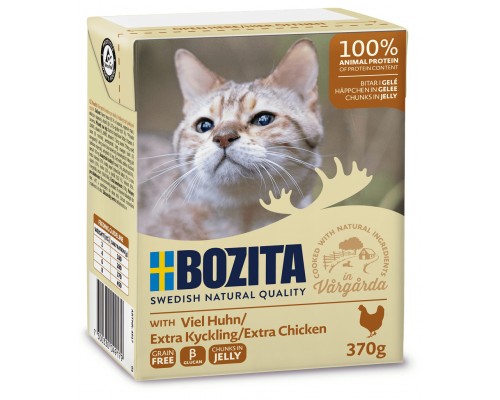 Bozita кусочки в желе для кошек, с курицей