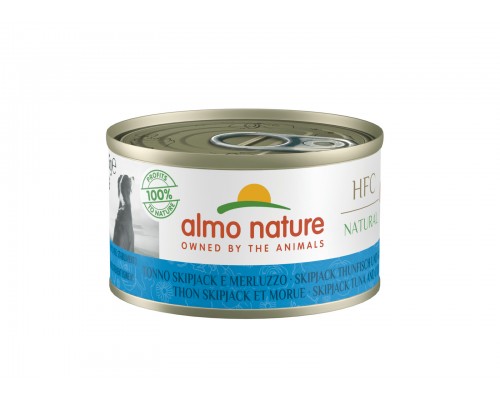 Almo Nature (консервы) консервы для собак, с полосатым тунцом и треской 290 г