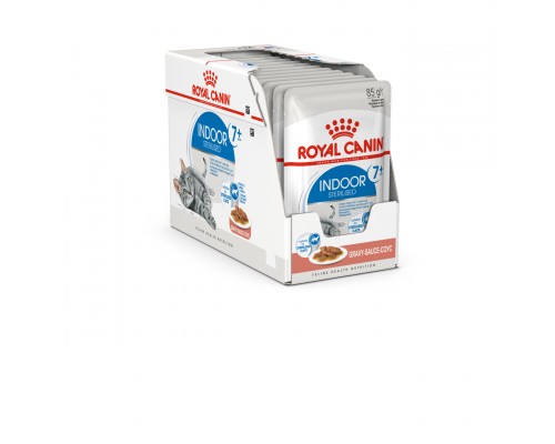 Royal Canin кусочки в соусе для домашних кошек 7-12 лет