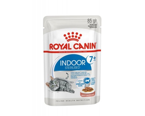 Royal Canin кусочки в соусе для домашних кошек 7-12 лет