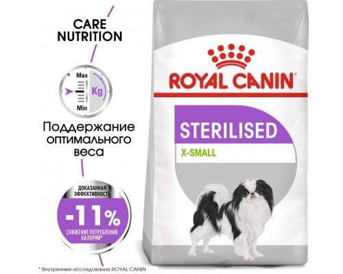 Корм Royal Canin для стерилизованных собак малых пород от 10 месяцев 500 г