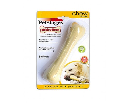 Petstages игрушка для собак Косточка с ароматом курицы S