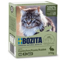 Bozita кусочки в желе для кошек, с кроликом