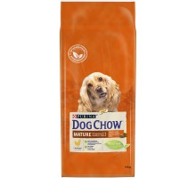 Корм Dog Chow для взрослых собак старшего возраста, с курицей 14 кг