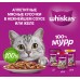 Whiskas набор паучей для кошек, три вкуса (паучи "рагу" 28шт х 75г и  паучи "Аппетитный микс" 7шт х 75г)