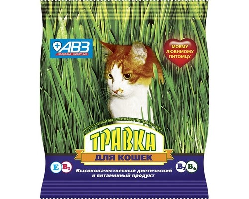 Агроветзащита травка для кошек (пакет) 30 г