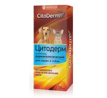 CitoDerm шампунь дерматологический для кошек и собак, 200 мл 210 г