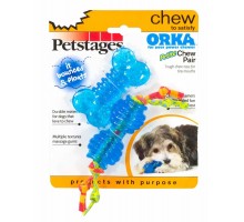 Petstages набор из двух игрушек для собак малых пород Косточка + гантель,  ультра-мини 7 см