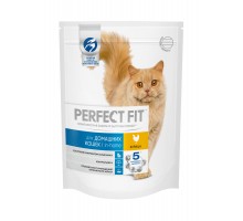 Корм Perfect Fit сухой корм с курицей для домашних кошек 2,5 кг