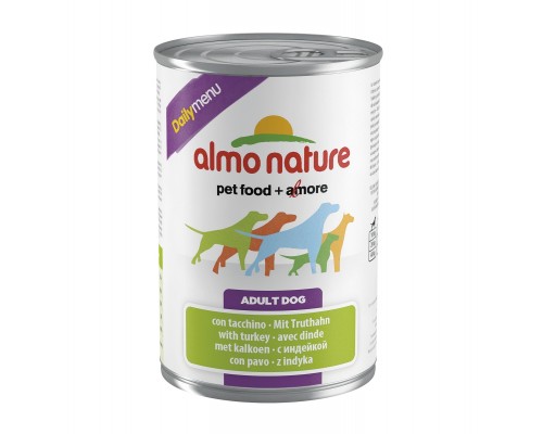 Almo Nature (консервы) консервы для собак "Меню с индейкой" 400 г