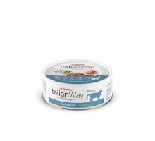 Italian Way Консервы  безглютеновые для стерилизованных кошек, с лососем