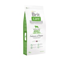 Корм Brit  Care беззерновой, для взрослых собак крупных пород, с лососем и картофелем 12 кг