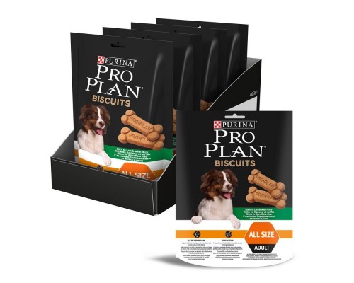 Purina Pro Plan лакомство бисквиты для собак, с ягненком и рисом 400 г