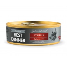 Best Dinner консервы "Конина", паштет для собак с чувствительным пищеварением 100 г