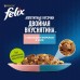 Felix двойная вкуснятина для взрослых кошек, с лососем и форелью в желе