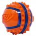 Nerf Dog мяч с шипами из термопластичной резины, 6 см, (синий/оранжевый) 9 см