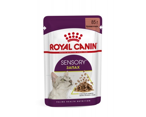 Royal Canin  Sensory консервированный полнорационный корм для взрослых кошек (от 1 года до 7 лет), стимулирующий обонятельные рецепторы, кусочки в соусе