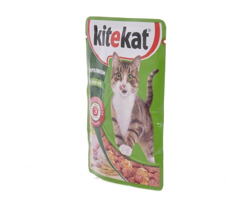 Kitekat влажный корм для кошек «Нежный кролик»