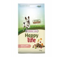 Корм Happy Life (Versele-Laga) для собак малых пород с ягненком 3 кг