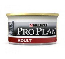 Purina Pro Plan (паучи)  для взрослых кошек, с высоким содержанием курицы, паштет