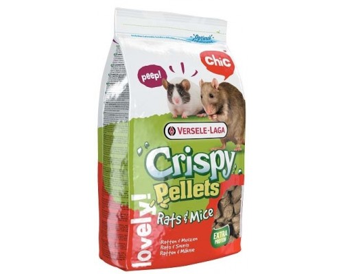 Versele-Laga  Crispy Pellets Rats & Mice гранулированный корм для крыс и мышей 1 кг