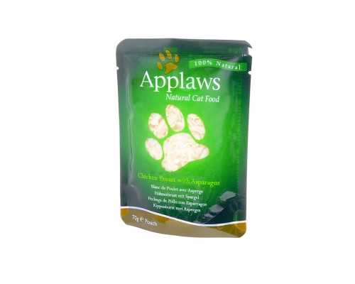 Applaws паучи для кошек, с курицей и спаржей