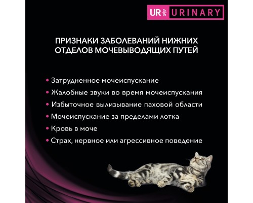 Purina Pro Plan Veterinary Diets для взрослых кошек при болезни нижних отделов мочевыводящих путей, с курицей