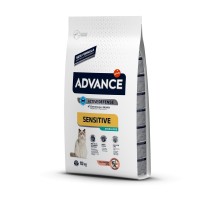 Корм Advance для стерилизованных кошек, с лососем 1,5 кг