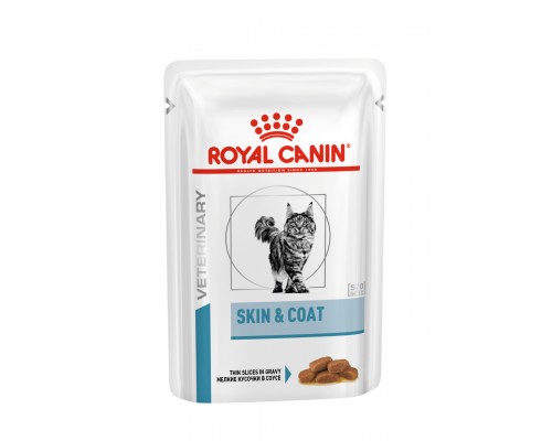 Royal Canin (вет. паучи) паучи для кошек при дерматозах (1-7 лет)