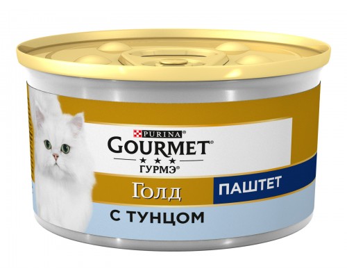 Gourmet паштет для кошек с тунцом