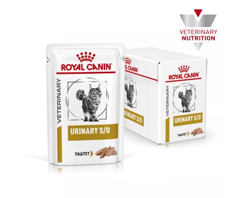 Royal Canin (вет. паучи) паштет для кошек при профилактике МКБ