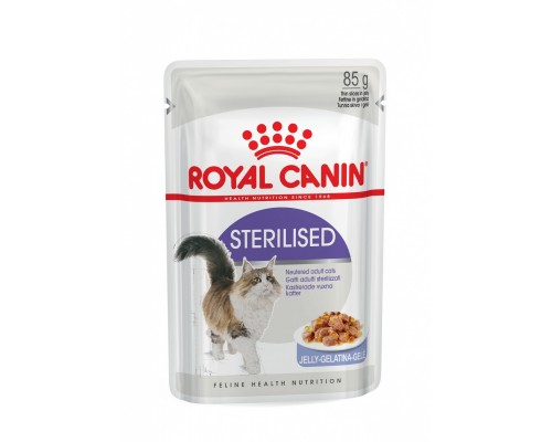 Royal Canin кусочки в желе для кастрированных кошек 1-7лет