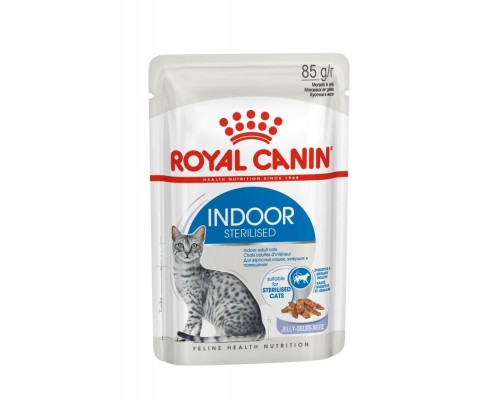 Royal Canin кусочки в желе для домашних кошек 1-7лет