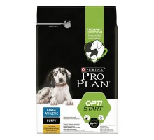 Корм Purina Pro Plan для щенков крупных пород с атлетическим телосложением, с высоким содержанием курицы 12 кг