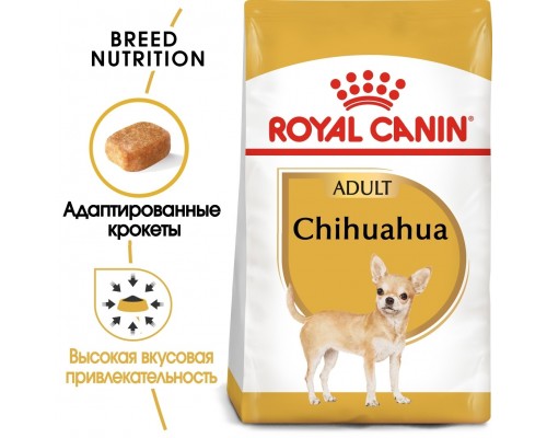 Корм Royal Canin для взрослого чихуахуа с 8 месяцев,  500 г