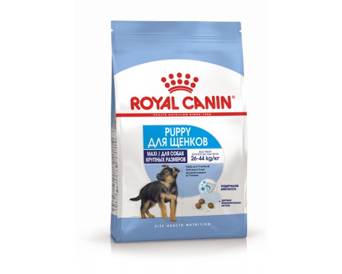 Корм Royal Canin для щенков крупных пород от 2 до 15 месяцев,  3 кг