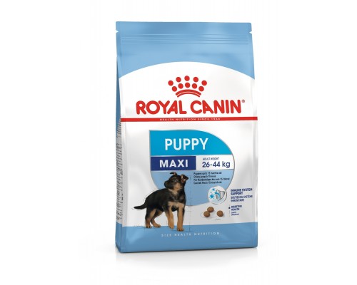 Корм Royal Canin для щенков крупных пород от 2 до 15 месяцев,  15 кг